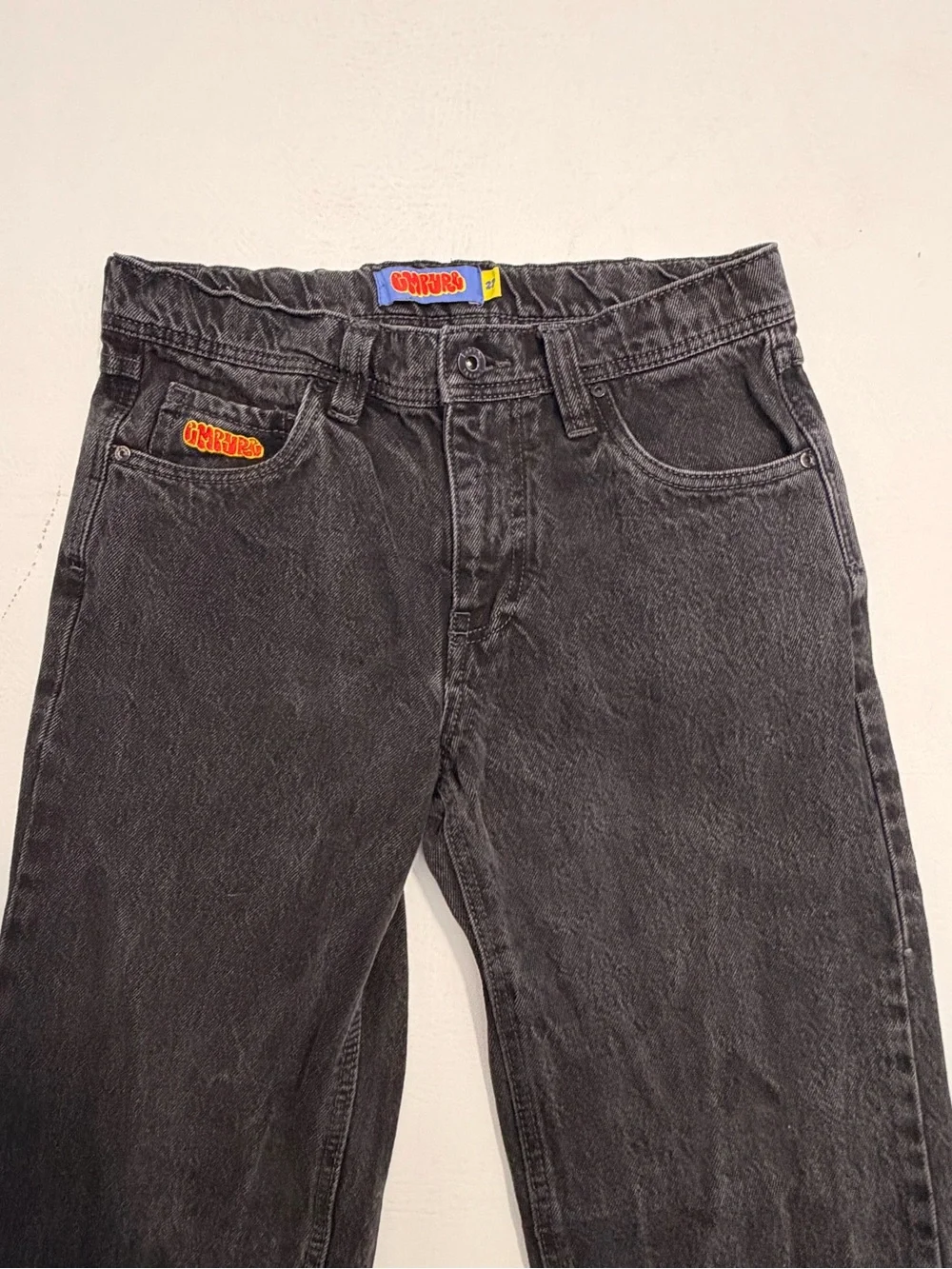 Empyre Black Washed Relaxed Jeans‎ Size 27